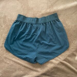 Gymshark Blue Athletic Shorts Lightweight Moisture-Wicking